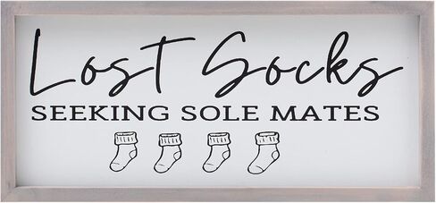 House Laundry Room Decor - Modern Rustic Wall Art Home Decor - Laundry Wash, Dry, Fold, Repeat - Cute and Funny Solid Wood Framed Printed Sign - Clear and Easy to Read - Size 8x17 Inches in Saudi Arabia