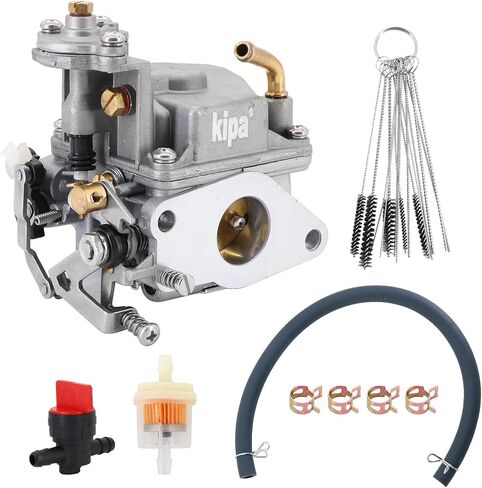 Kipa Carburetor For Mercury Mercruiser Quicksilver 8HP 9.9HP 4-Stroke Outboard Motor 3303-8M0104462 1300-8M0167272 3303-895110T01 in Saudi Arabia