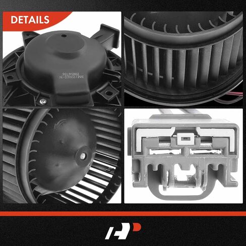 A-Premium HVAC سخان محرك ومجموعة المقاوم متوافقة مع مركبات بويك-فيرانو 2013-2016 2.0L ، 2012-2017 2.4L-الجانب الأمامي in Saudi Arabia
