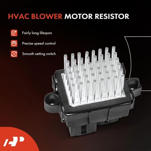 A-Premium HVAC سخان محرك ومجموعة المقاوم متوافقة مع مركبات بويك-فيرانو 2013-2016 2.0L ، 2012-2017 2.4L-الجانب الأمامي in Saudi Arabia