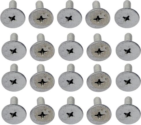 Dorman 700-099 SPLASH Shield Bolt - Phillips Drive - M6-1.0 × 14.75 مم فضية ، 20 حزمة in Saudi Arabia