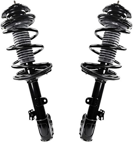 Detroit Axle - AWD Front Struts for 2011-2014 Toyota Sienna, 2 Complete Struts with Coil Spring Assembly 2012 2013 Replacement Suspension Quick Install Ready Strut Shock in Saudi Arabia