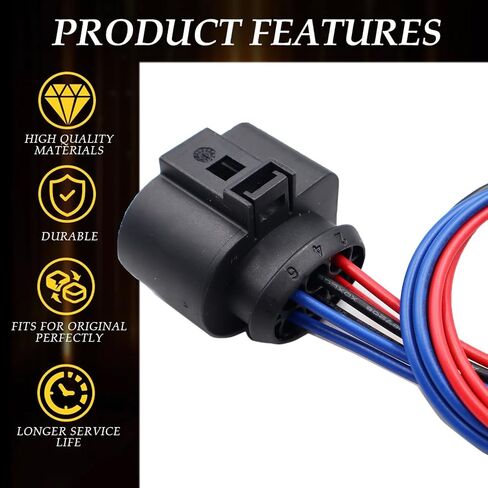 Rear Tail Light Connector Compatible with Audi TT Mk2 8J Wiring Harness Loom Connector Plug in Saudi Arabia