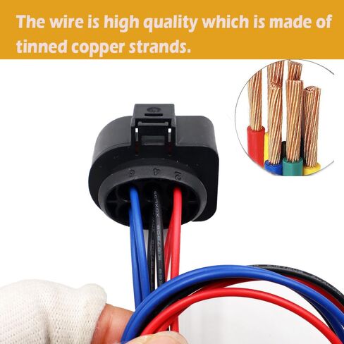 Rear Tail Light Connector Compatible with Audi TT Mk2 8J Wiring Harness Loom Connector Plug in Saudi Arabia