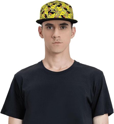 Fashion Snapback Hat for Men Women, Hip Hop Style Baseball Cap Flat Bill Hats Adjustable Trucker Sun Hat in Saudi Arabia