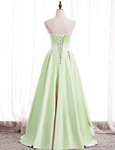 Zswwyibo brandless blit ball obrods pearl satin ball ball dresses party virts in Saudi Arabia