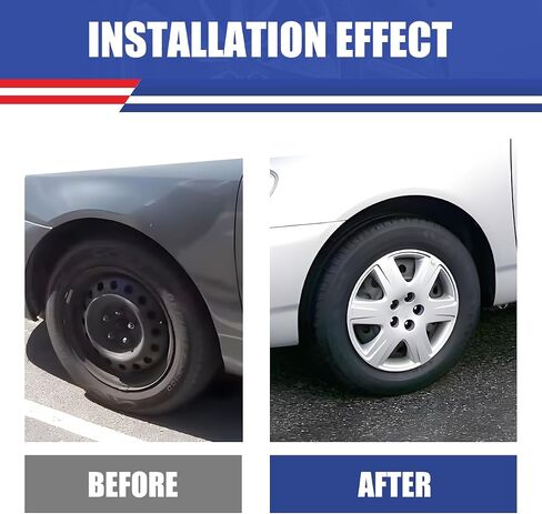 1 PC 15 Inch Replacement Hubcap Fit for 2005-2008 Toyota Corolla, Wheel Rim Cover Compatible with Toyota Corolla 15'' Steel Wheels, ABS & PC Material Hub Cap Only 1 PC (15-Inch, Lacquer) in Saudi Arabia