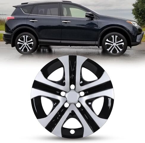 1 PC 15 Inch Replacement Hubcap Fit for 2005-2008 Toyota Corolla, Wheel Rim Cover Compatible with Toyota Corolla 15'' Steel Wheels, ABS & PC Material Hub Cap Only 1 PC (15-Inch, Lacquer) in Saudi Arabia