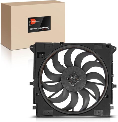 A-Premium Engine Radiator Cooling Fan Assembly with Brushless Motor Compatible with Select Chevrolet and GMC Models - Colorado 2015-2020, Canyon 2015-2020 - Replace# 84909353, 84188461 in Saudi Arabia