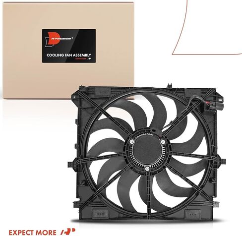 A-Premium Engine Radiator Cooling Fan Assembly with Brushless Motor Compatible with Select Chevrolet and GMC Models - Colorado 2015-2020, Canyon 2015-2020 - Replace# 84909353, 84188461 in Saudi Arabia