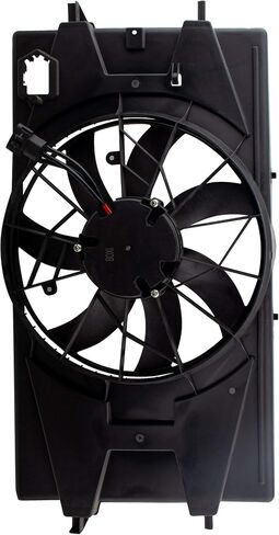 Boxi 620-635 Radiator Condenser Cooling Fan Motor Assembly for 2005 2006 2007 2008 2008 2010 for Chevy Cobalt 2.2L / 2007 2008 2009 for Pontiac G5 2.2L (استبدال 15211556 GM3117107 621100) in Kuwait