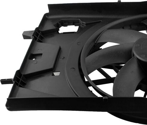 Boxi 620-635 Radiator Condenser Cooling Fan Motor Assembly for 2005 2006 2007 2008 2008 2010 for Chevy Cobalt 2.2L / 2007 2008 2009 for Pontiac G5 2.2L (استبدال 15211556 GM3117107 621100) in Kuwait