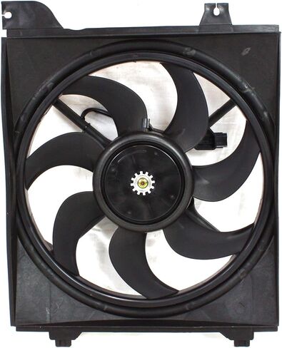 Garage-Pro Radiator Cooling Fan Compatible with 2006-2011 Kia Rio, Fits 2006-2011 Kia Rio5 Driver Side in Saudi Arabia