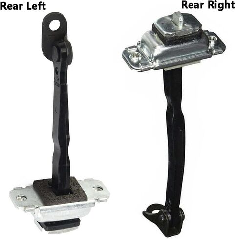 Car Door Check Strap Hinge Stopper Limiter Front Rear Left Right for Hyundai Elantra 2001-2006 79480-2D000 79490-2D000(Black-Rear Left) in Saudi Arabia