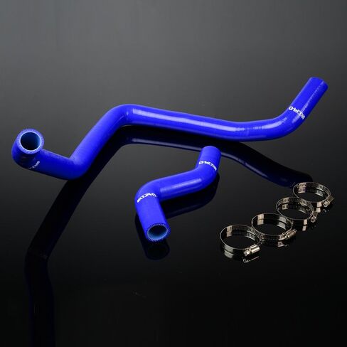 مجموعة خرطوم المبرد السيليكون PIT66 ، متوافقة مع 1992-2000 Honda Civic 1.6L SOHC D15 D16 EG/EK الأسود مع المشابك in Kuwait