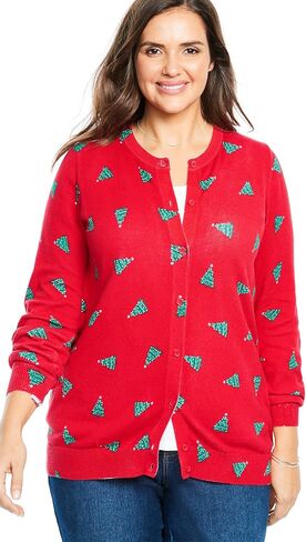 Woman Within Plus Size Perfect Long-Sleeve Cardigan in Saudi Arabia