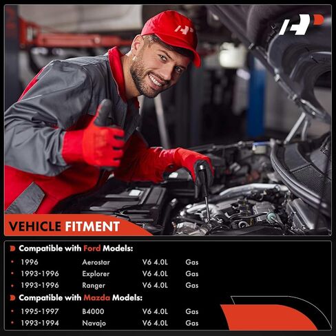 A-Premium Fuel Councors متوافقة مع Ford Aerostar 1996 ، Explorer Ranger 1993-1996 & Mazda B4000 1995-1997 ، Navajo 1993-1994 ، V6 4.0L ، Respect# 0280150931 in Saudi Arabia