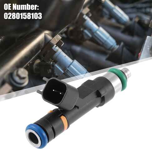 X AUTOHAUX 1pcs 0280158103 Car Fuel Injector for Mazda 3 2.0L 2006-2013 for Mazda 5 2.3L 2008-2010 for Mazda 6 2.3L 3.0L 2005-2008 for Mazda MX-5 Miata 2006-2015 in Saudi Arabia