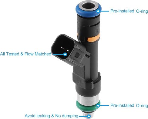 X AUTOHAUX 1pcs 0280158103 Car Fuel Injector for Mazda 3 2.0L 2006-2013 for Mazda 5 2.3L 2008-2010 for Mazda 6 2.3L 3.0L 2005-2008 for Mazda MX-5 Miata 2006-2015 in Saudi Arabia