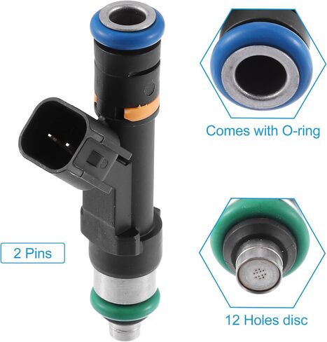 X AUTOHAUX 1pcs 0280158103 Car Fuel Injector for Mazda 3 2.0L 2006-2013 for Mazda 5 2.3L 2008-2010 for Mazda 6 2.3L 3.0L 2005-2008 for Mazda MX-5 Miata 2006-2015 in Saudi Arabia