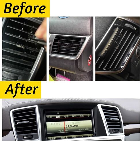 Front Left/Right Air Vent Grille Outlet Tab Clip Replacement for Mercedes-Benz W166 ML-Class 2012-2015 ML250 ML350 ML400,GLE-Class 2016-2019,X166 GL-Class 2013-2016,GLS-Class 2017-2019(1PCS) in Saudi Arabia