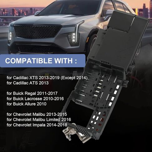 20914309 Fuse Box Battery Terminal مع غطاء GM متوافق مع XTS 2013-2019 ، Impala 2014-2018 ، Regal 2011-2017 ، Lacrosse 2010-2016 ، Malibu 2013-2016 ، ATS 2013 ، Allure 2010#84499606 25918134 in Kuwait