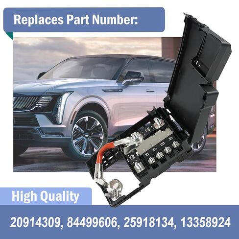 20914309 Fuse Box Battery Terminal مع غطاء GM متوافق مع XTS 2013-2019 ، Impala 2014-2018 ، Regal 2011-2017 ، Lacrosse 2010-2016 ، Malibu 2013-2016 ، ATS 2013 ، Allure 2010#84499606 25918134 in Kuwait
