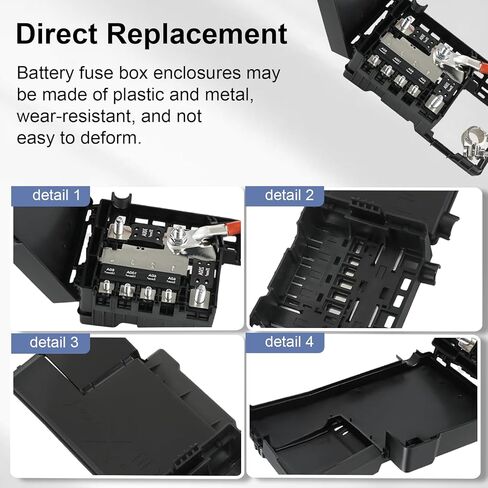 20914309 Fuse Box Battery Terminal مع غطاء GM متوافق مع XTS 2013-2019 ، Impala 2014-2018 ، Regal 2011-2017 ، Lacrosse 2010-2016 ، Malibu 2013-2016 ، ATS 2013 ، Allure 2010#84499606 25918134 in Kuwait