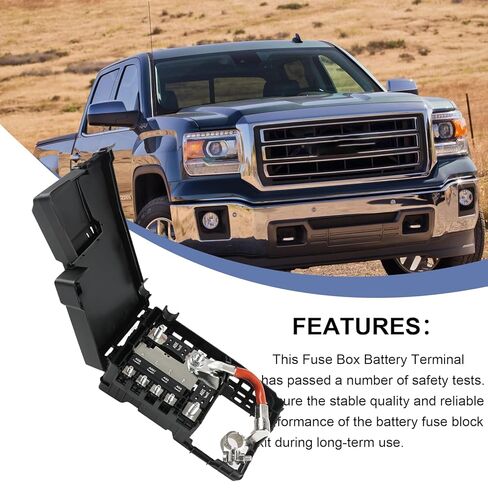 20914309 Fuse Box Battery Terminal مع غطاء GM متوافق مع XTS 2013-2019 ، Impala 2014-2018 ، Regal 2011-2017 ، Lacrosse 2010-2016 ، Malibu 2013-2016 ، ATS 2013 ، Allure 2010#84499606 25918134 in Kuwait