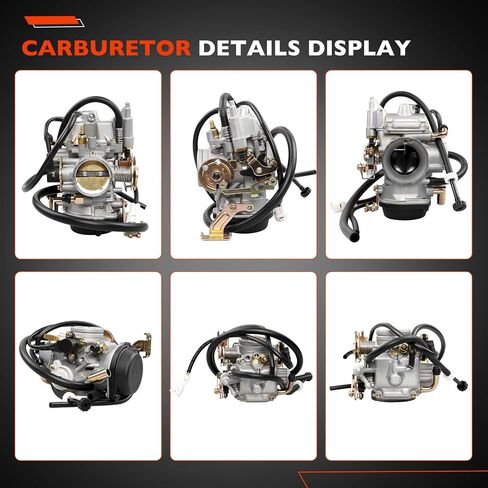 Yamaha Road Star Carburetor Compatible with 1999-2003 XV1600 & 2002-2014 XV1700 | Replace OEM Number 4WM-14101-03-00,4WM-14101-13-00(Includes Extra Jets&Intake Manifold,Spark Plug) in Saudi Arabia