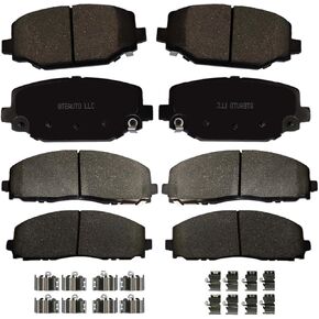 PM Auto Front Rear Brake Pads Replacement For 2012-2020 Dodge Journey, Set of 8 Ceramic Brakes Pads in Saudi Arabia
