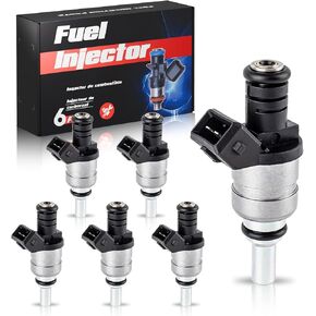 ENA 2 Holes Fuel Injectors Compatible with BMW 325i 325Ci 325xi 328i 320i 323i 525i X3 Z4 323Ci 328Ci 528i Z3 2.5L L6 1999 2000 2001 2002 2003 2004 2005 Replacement for 1427240 13537546244 Set of 6 in Kuwait