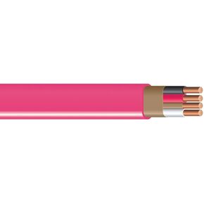 سلك كهربائي Southwire Romex SIMpull 10 قياس 3 موصل، 100 قدم، سلك NMB/G، وردي 63948526 in Kuwait
