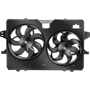 Engine Radiator Cooling Fan Assembly Fit 2008-2011 for Mercury Mariner 2008-2011 for Mazda Tribute 2008-2012 for Ford Escape, Radiator Condenser Fan Assembly 8L8Z8C607B 621-038 in Kuwait