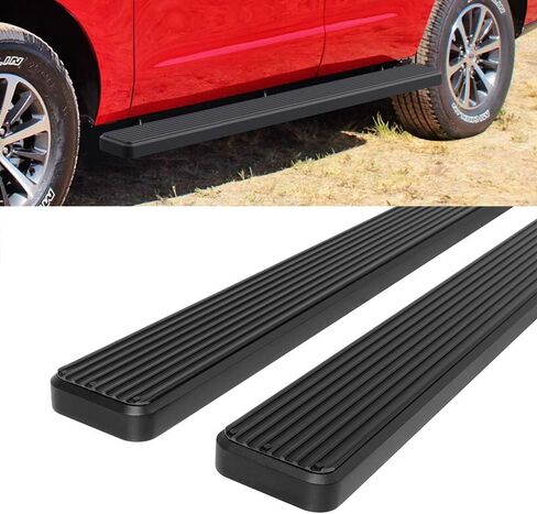 HD Ridez Stainless Steel Running Board Side Step 6" Black Compatible with Ford Expedition 2018-2025 (Exclude Max Model) (Side Steps Side Bars) in Saudi Arabia