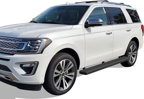 HD Ridez Stainless Steel Running Board Side Step 6" Black Compatible with Ford Expedition 2018-2025 (Exclude Max Model) (Side Steps Side Bars) in Saudi Arabia