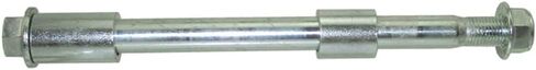 15mm Drilled Front Wheel Axle For Chinese 50cc 70cc 90cc 110cc 125cc 140cc 150cc 160cc 170cc 180cc 190cc Stomp WPB Bucci Orion M2R Lucky Thumpstar Pit Dirt Bikes in Saudi Arabia