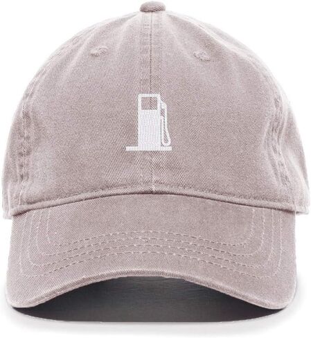 Tech Design Gas Pump Baseball Cap Embroidered Cotton Adjustable Dad Hat in Kuwait