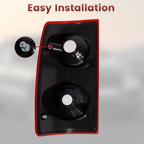 Tail Lights Assembly Compatible with 2007 2008 Dodge Ram 1500 2500 3500, Rear Light Taillights Replacement # 55277303AC 55277302AC in Kuwait