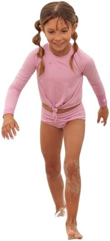 Coolibar Upf 50+ Sunfish Swim Swim's Kid - Sun Protection (متوسطة الفاوانيا الوردي) in Saudi Arabia