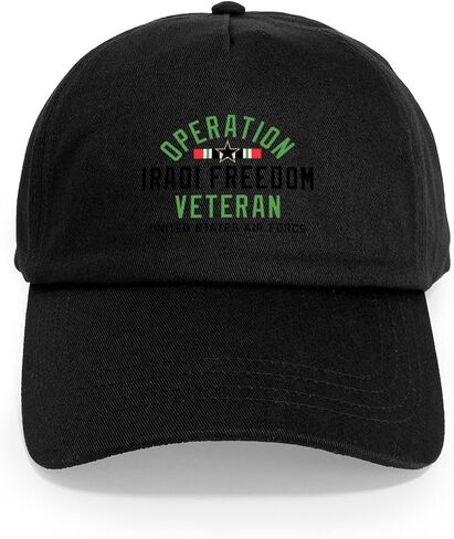 CafePress USAF Operation Iraqi Freedom Veteran Cap Adjustable Baseball Cap in Saudi Arabia