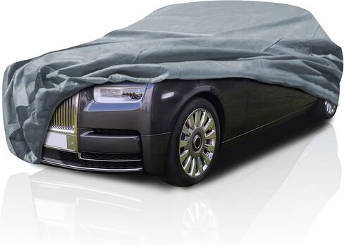 5 Layer Car Cover for Rolls Royce Wraith 2014-2022 Coupe 2-Door, Semi Custom Fit Full Coverage Pollution, Dust, Sun, Snow, Rain, Hail All Weather Protection, Breathable in Saudi Arabia
