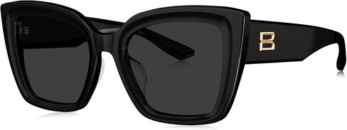 BOLON Women Oversized Square Cat Eye Stylish Sunglasses BL3211 Amalfi 53mm, Exclusive Eyewear Brand of EssilorLuxottica in Saudi Arabia