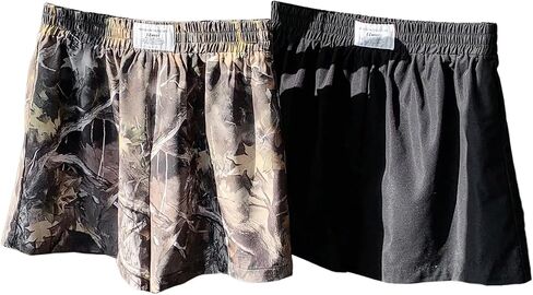 GORGLITTER Women's 2 Pack Camo Track Shorts Elastic High Waist Workout Lounge Shorts in Saudi Arabia