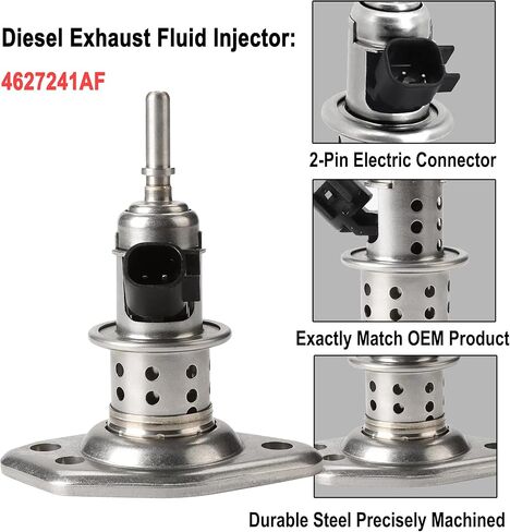 حاقن سائل عادم الديزل (DEF) متوافق مع 2013-2022 دودج رام 2500 3500 4500 5500 6.7L ، مناسب لعام 2017-2019 فورد F250 F350 F450 F550 Super Duty 6.7L استبدال# 04627241AF 04627241AD FC4455J281AC in Kuwait