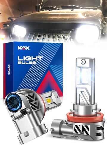 2025 10X Brightener 9005 9006 Led Bulbs Combo for Car Owners, 100000Lm HB3 HB4 for Drivers at Night, During Bad Weather, 1:1 Real Size, 100000 Hours Lifespan, 99% Fit Vehicles, Plug & Play, 4 Pack in Saudi Arabia