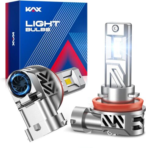 2025 10X Brightener 9005 9006 Led Bulbs Combo for Car Owners, 100000Lm HB3 HB4 for Drivers at Night, During Bad Weather, 1:1 Real Size, 100000 Hours Lifespan, 99% Fit Vehicles, Plug & Play, 4 Pack in Saudi Arabia