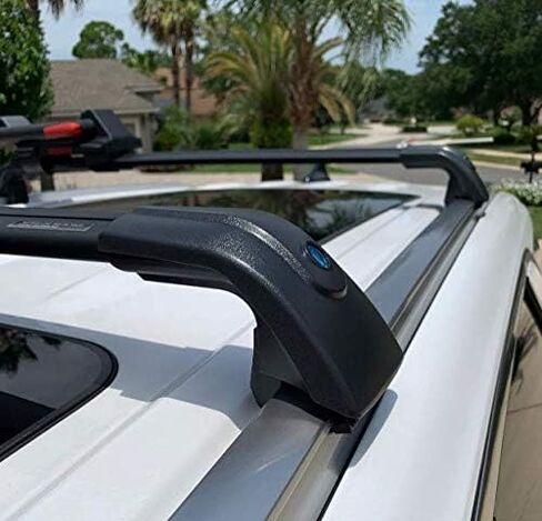 Cross Bars fit for Ford Escape 2020 2021 2022 Roof Top Rack Rails Black Cargo(Compatible with Flush Side Rails) in Saudi Arabia