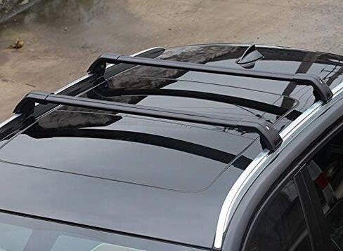 Cross Bars fit for Ford Escape 2020 2021 2022 Roof Top Rack Rails Black Cargo(Compatible with Flush Side Rails) in Saudi Arabia