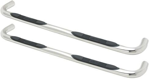 Westin 23-2800 E-Series 3 Round Nerf Bars fits 2005-2011 Dakota Club Cab Polished Pair in Saudi Arabia